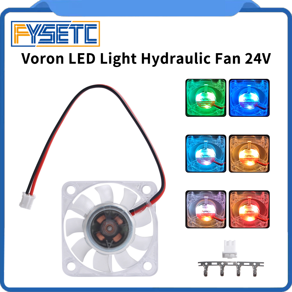 Voron 2.4 R2 Kit - Fysdetc Voron 4010 kipas ringan LED