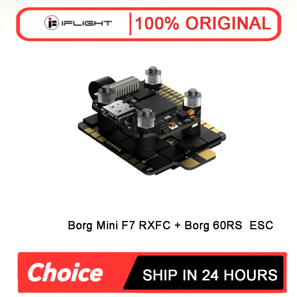 Fpv Flight Controller F7 Stack 60A - Borg Mini F7 Stack dengan 60RS