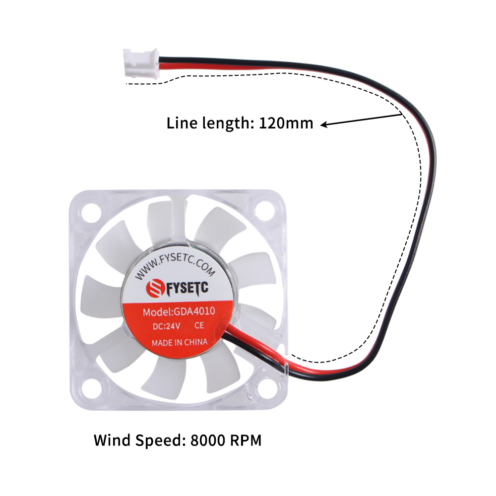 Fysdetc Voron 4010 kipas ringa - Voron 2.4 R2 Kit ulasan dan harga